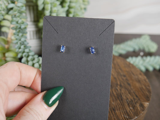 Blue Kyanite Studs