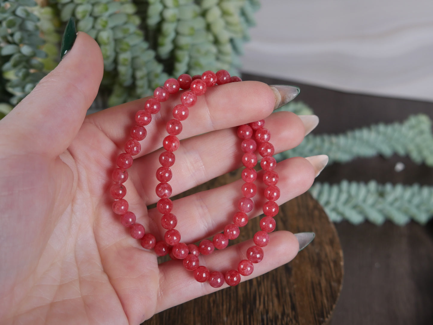 Gem Rhodonite Bracelet