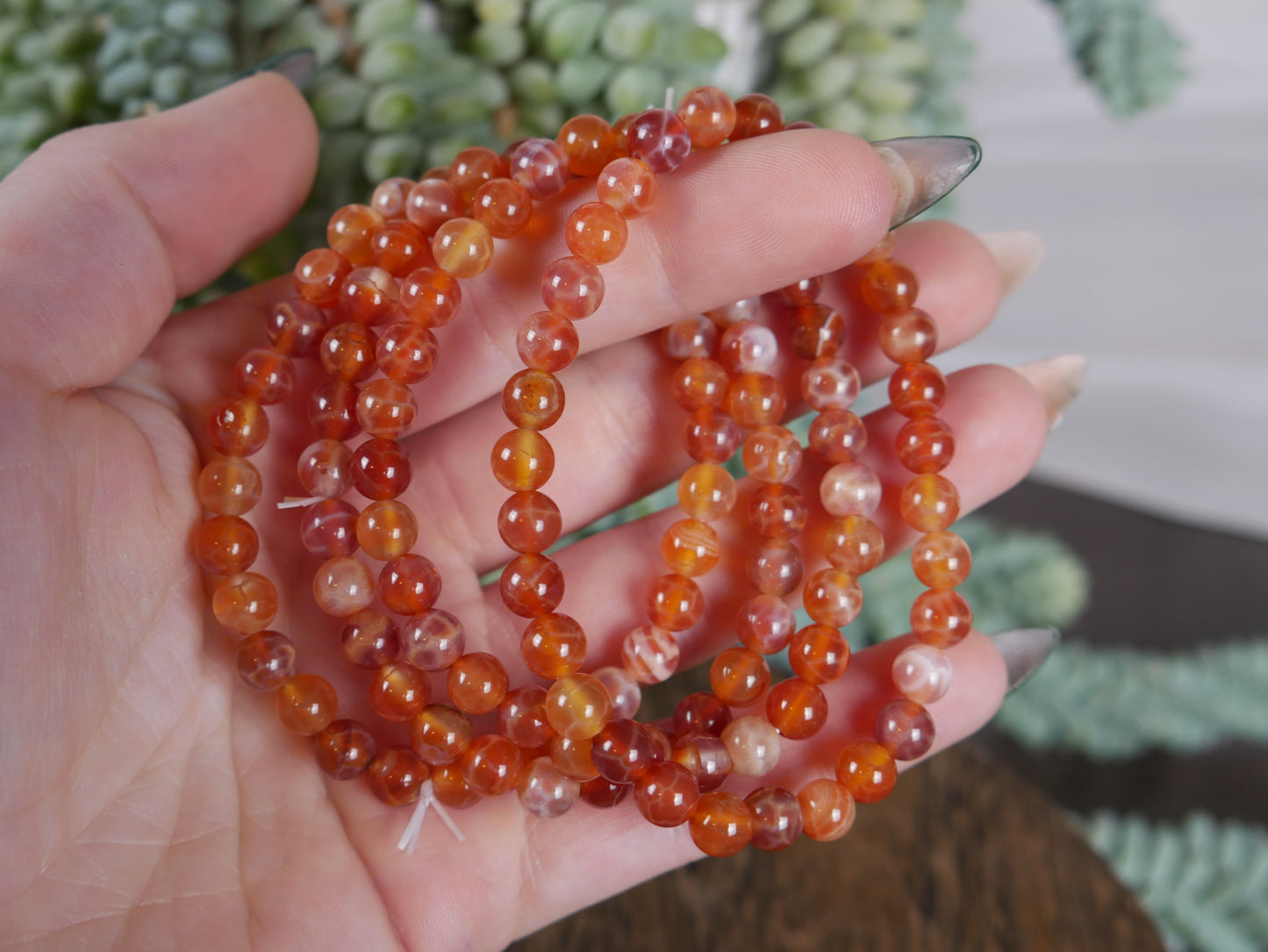 Snakeskin Agate Bracelet