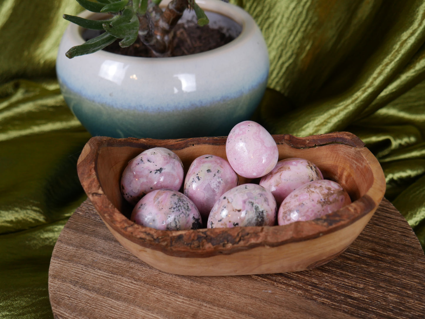 Peruvian Rhodonite Pocket Pebble [various]