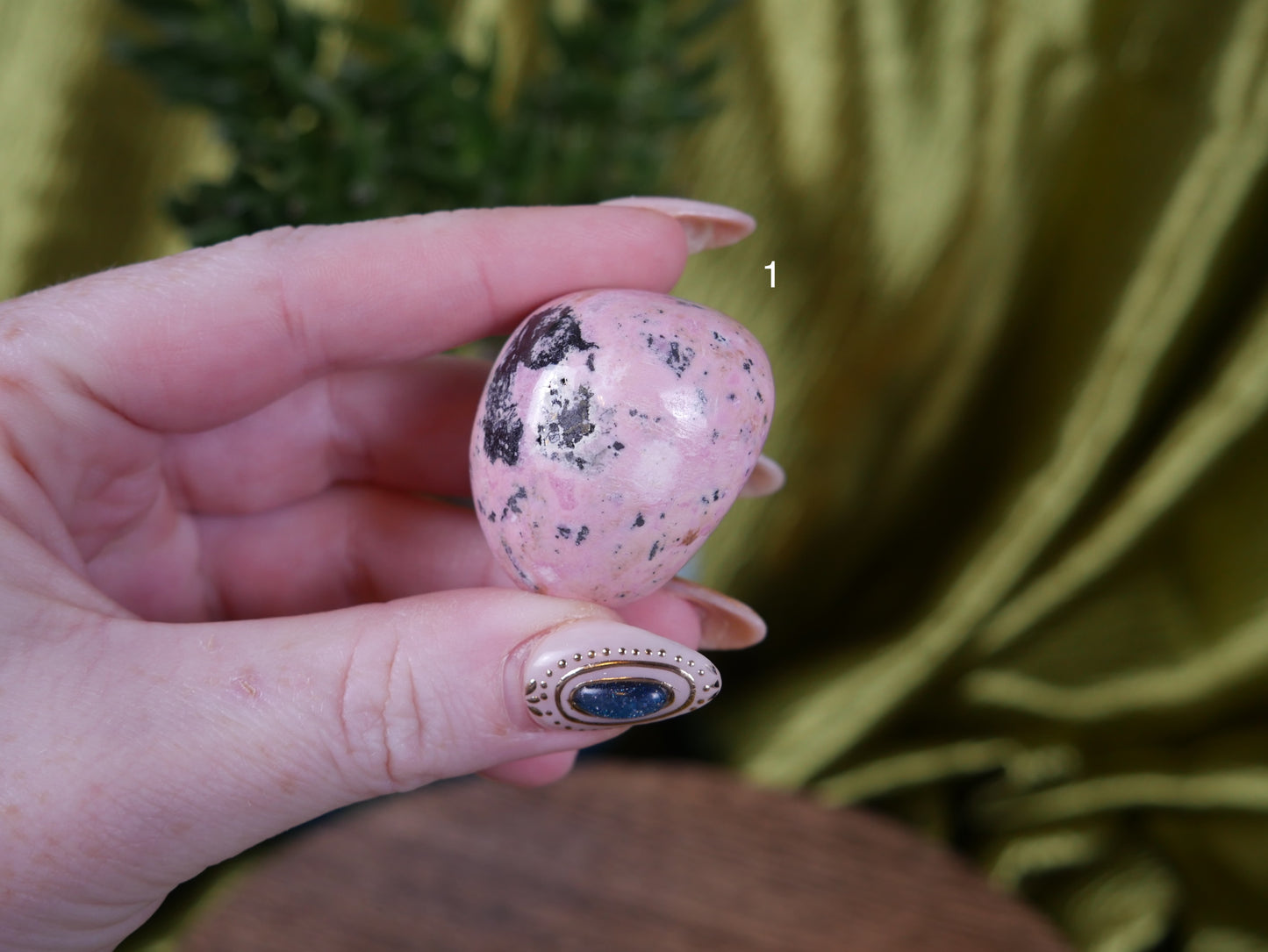 Peruvian Rhodonite Pocket Pebble [various]