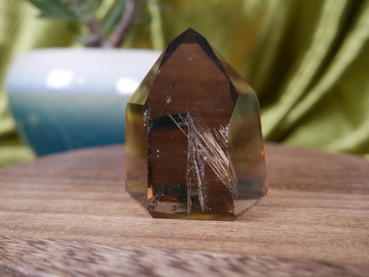 Smokey Quartz w/ Golden Rutile #2