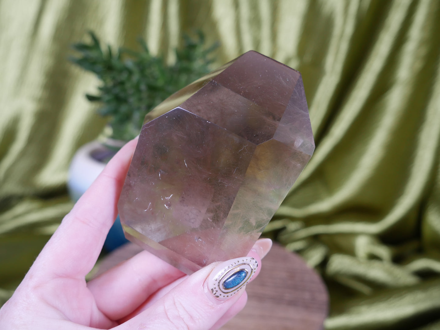 Smokey Quartz w/ Golden Rutile #5