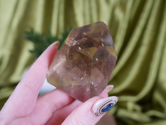 Smokey Quartz w/ Golden Rutile #14