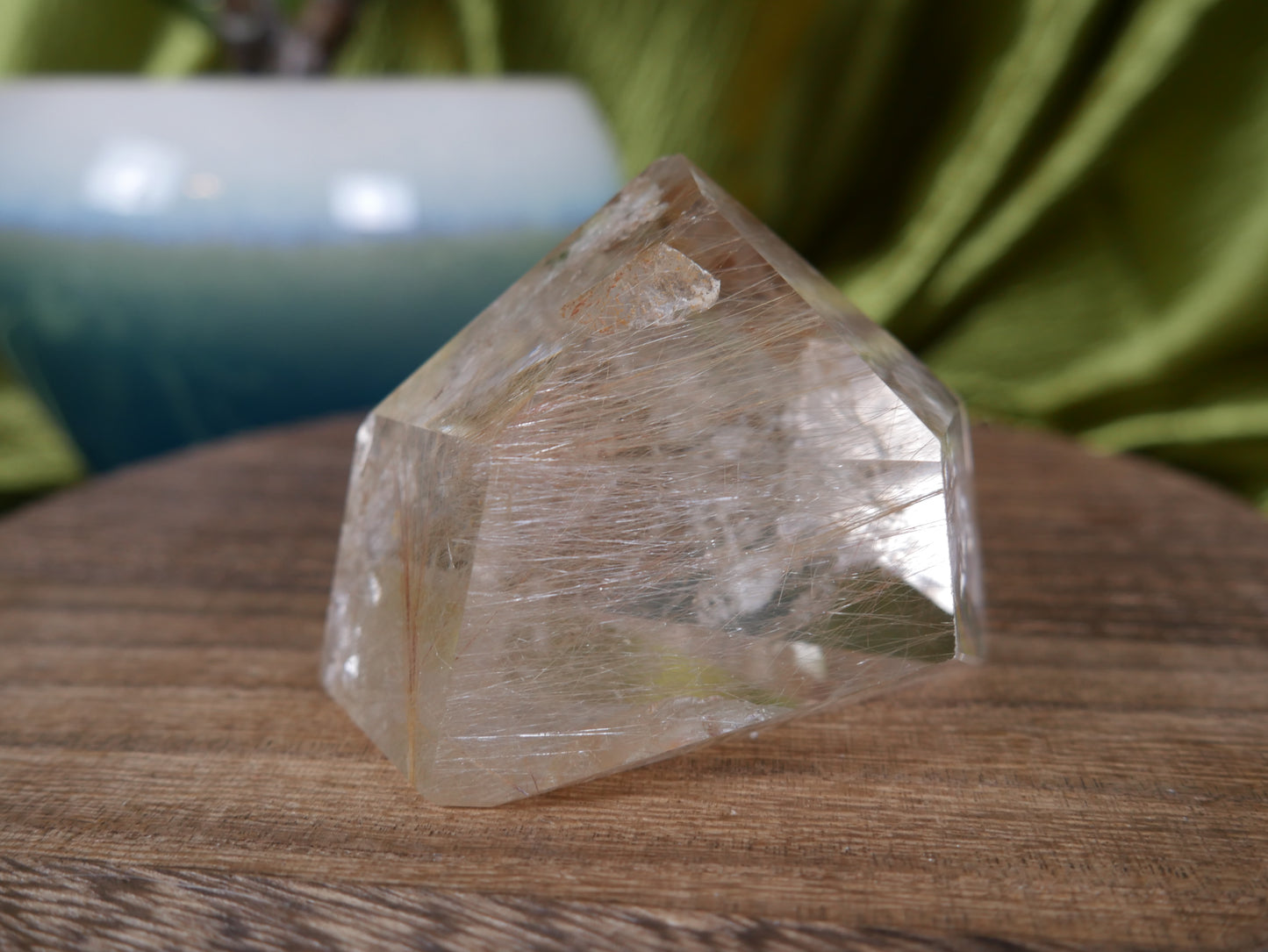 Clear Quartz w/ Golden Rutile #1