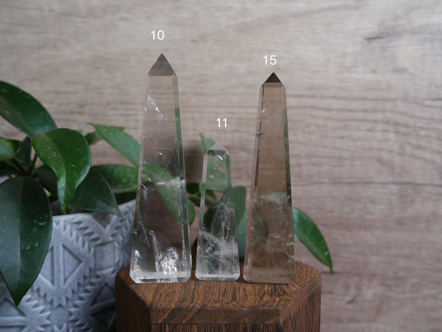 Smokey Quartz Obelisk [various]