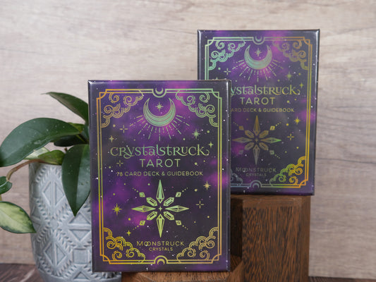 Moonstruck Crystals - Gold Tarot Deck