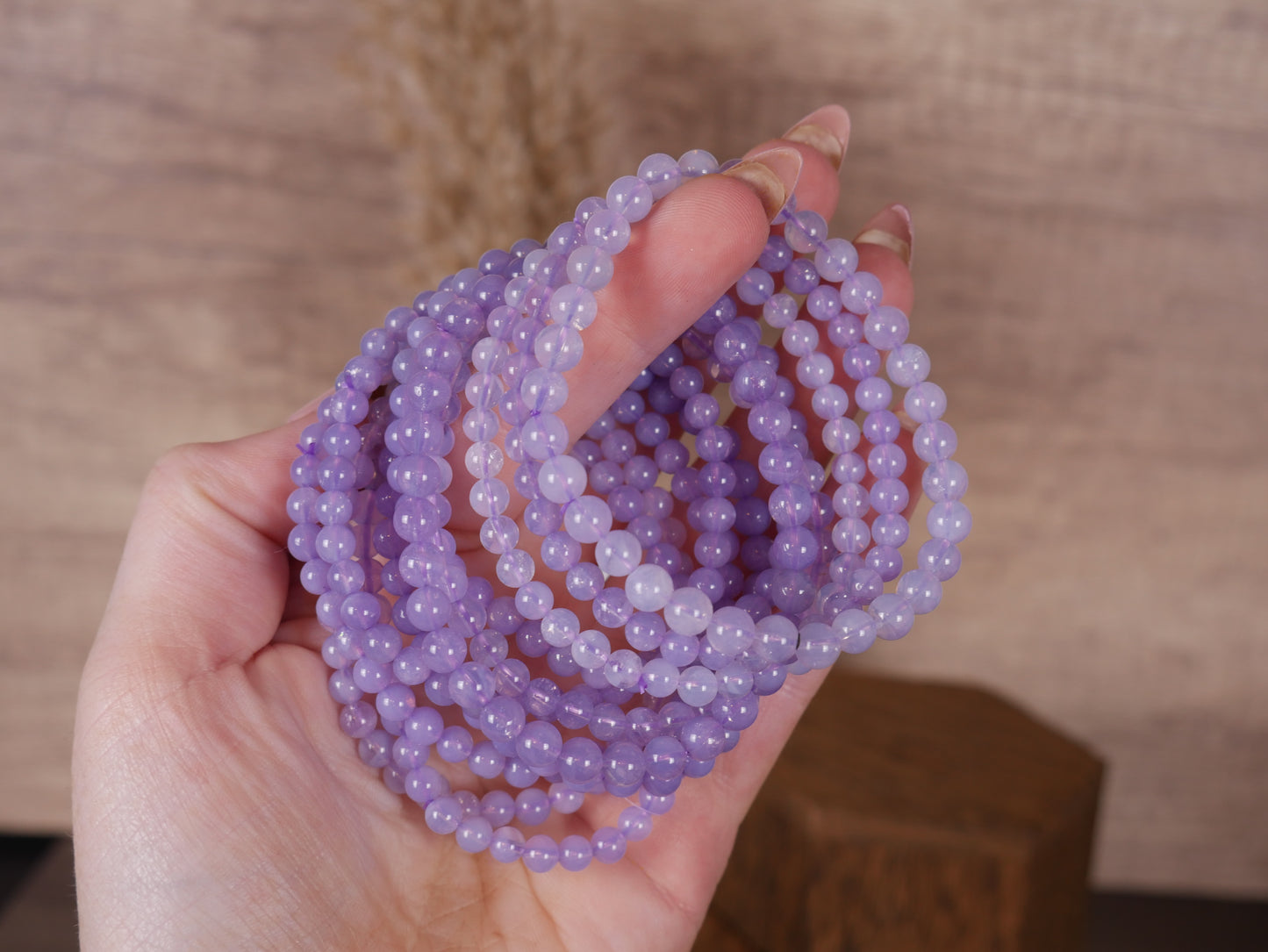 Lavender Moon Quartz Bracelet