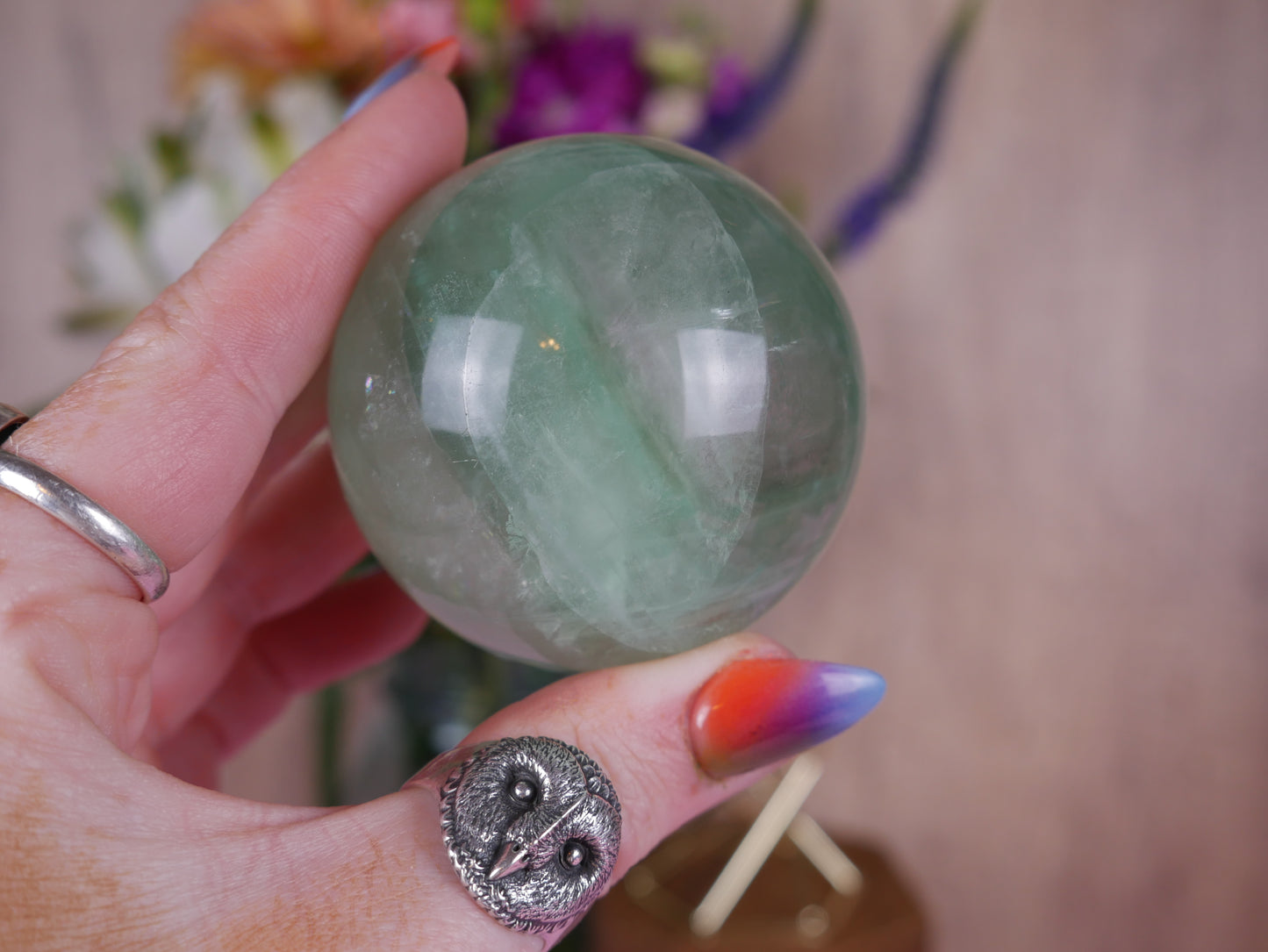 Fluorite Sphere