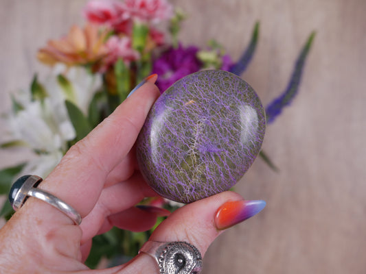 Atlantisite Palm Stone
