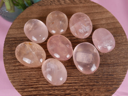 Brazil Rose Quartz Palms [20's]