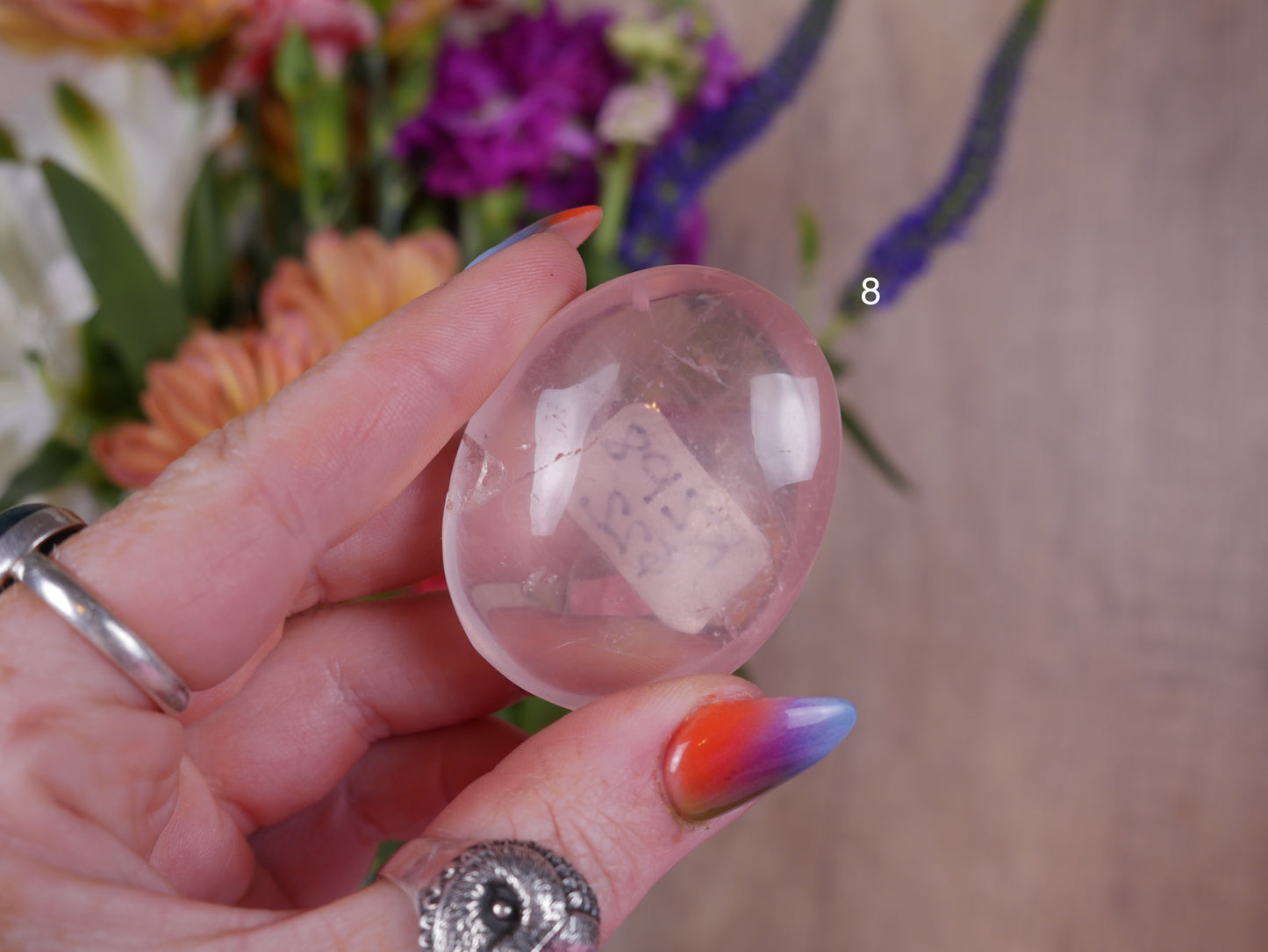 Brazil Rose Quartz Palms [20's]