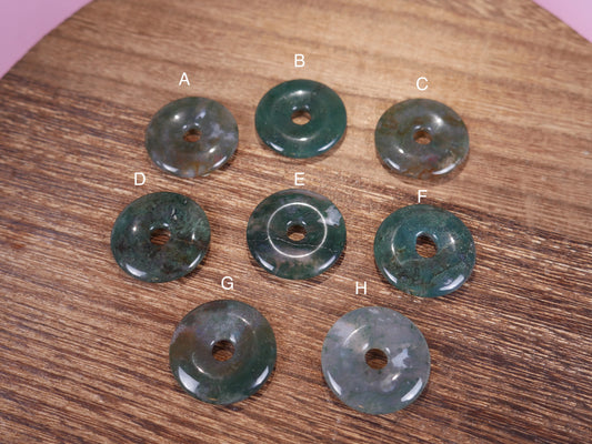 Moss Agate Donut