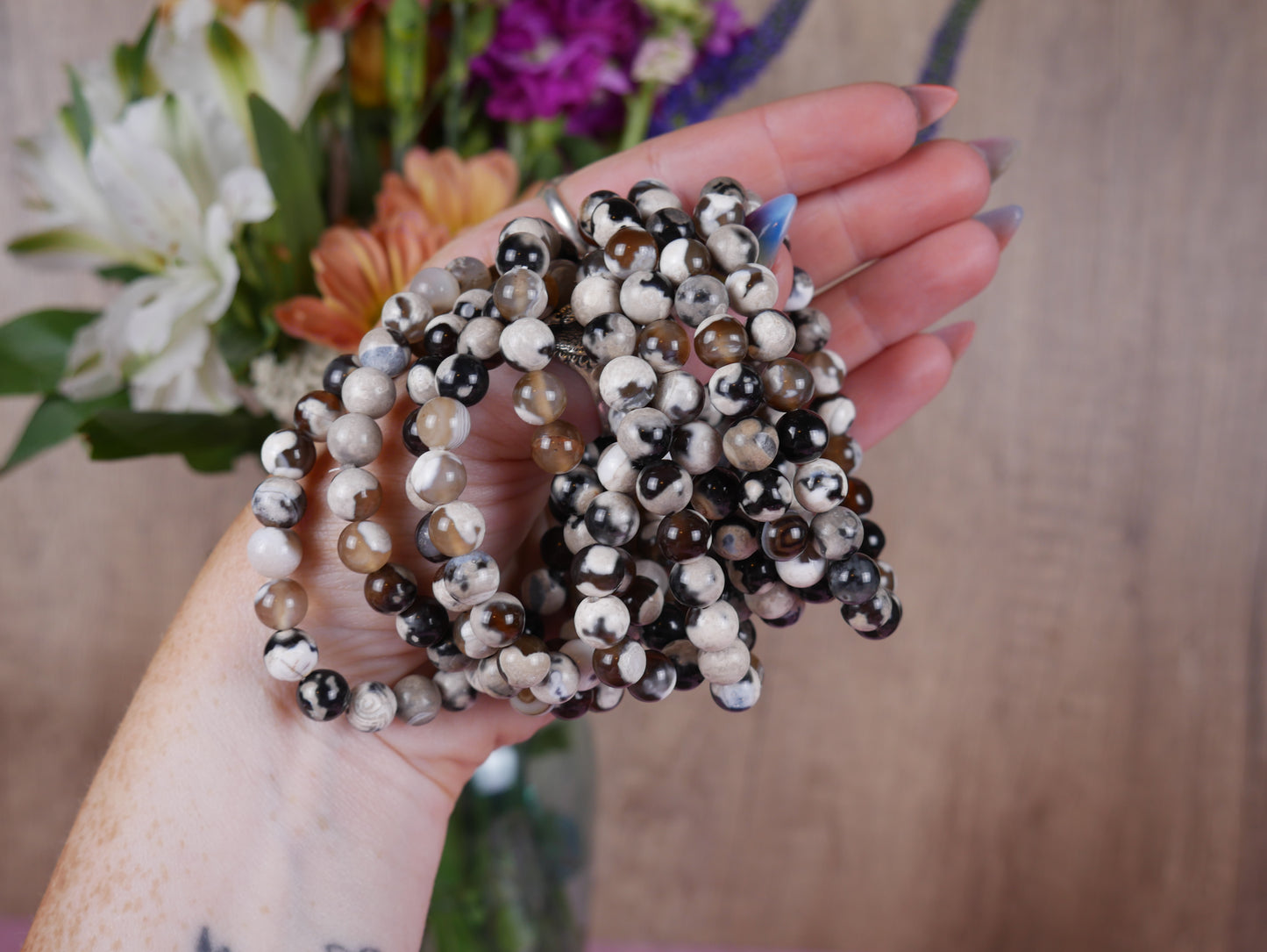 Orca Agate Bracelet