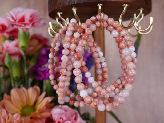 Cotton Candy Agate Bracelet