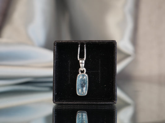 Aqua Kyanite Pendant