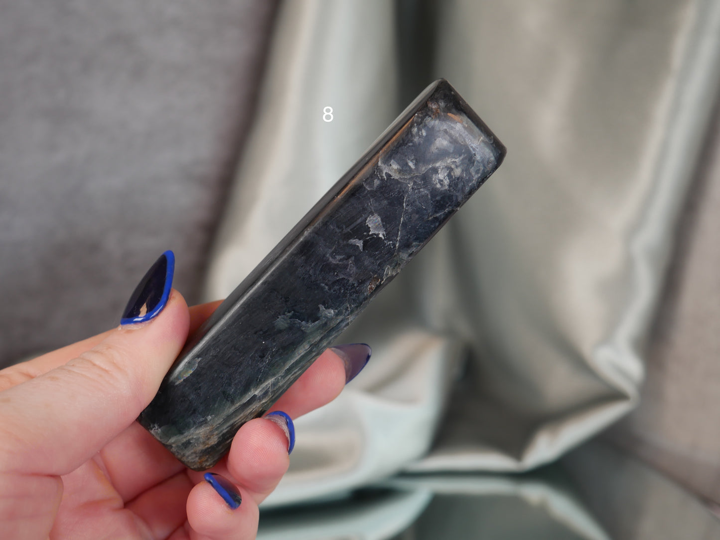 Green Kyanite & Hematite Wand [various]