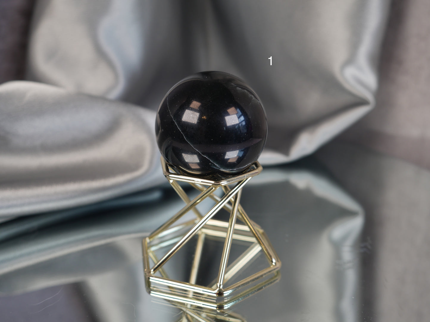 Green Kyanite & Hematite Sphere [various]
