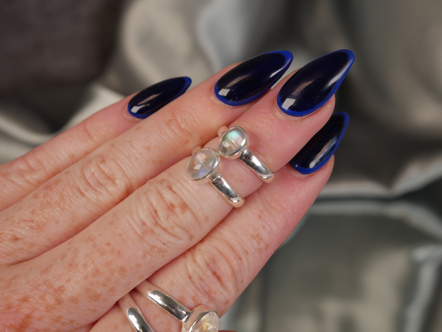 Malagasy Moonstone Ring - Size 5