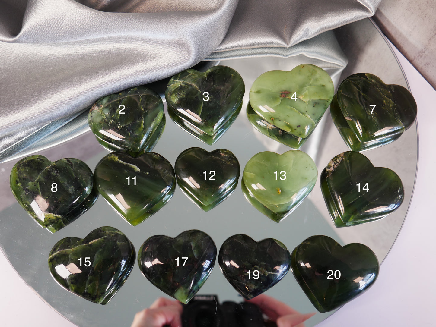 Glossy Serpentine Heart [various]