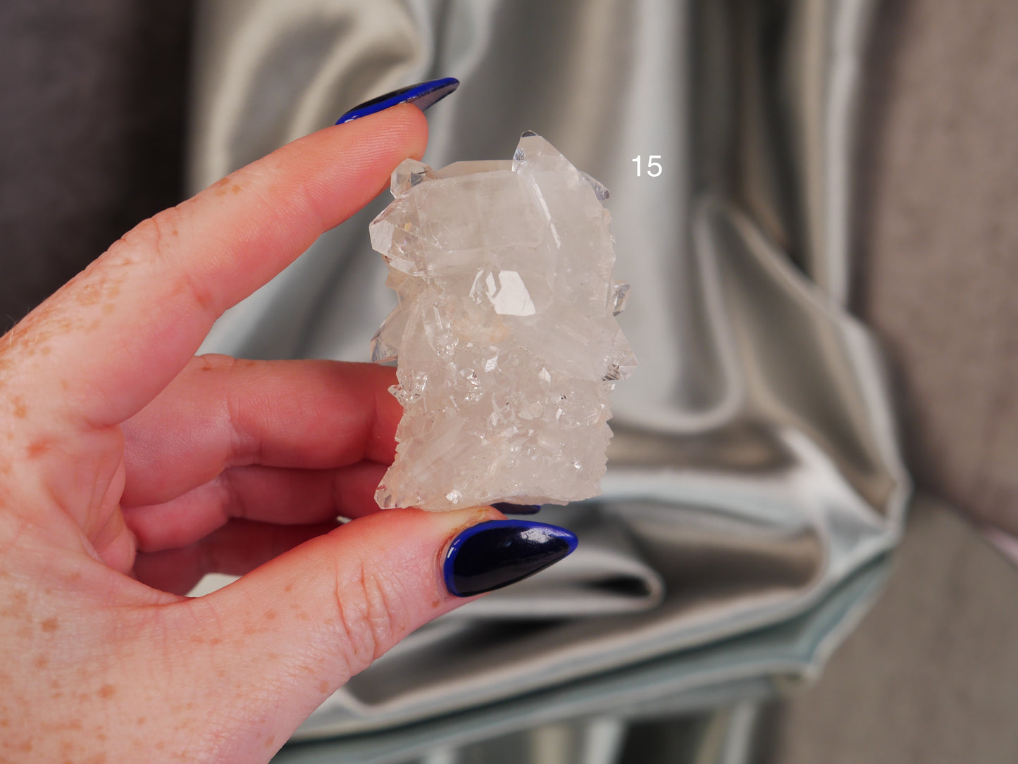 Diamond Apophyllite [various; $10-19]