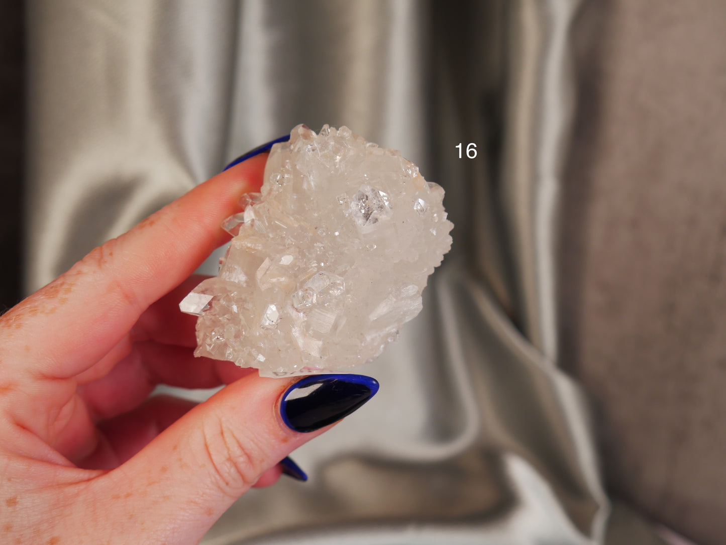 Diamond Apophyllite [various; $10-19]