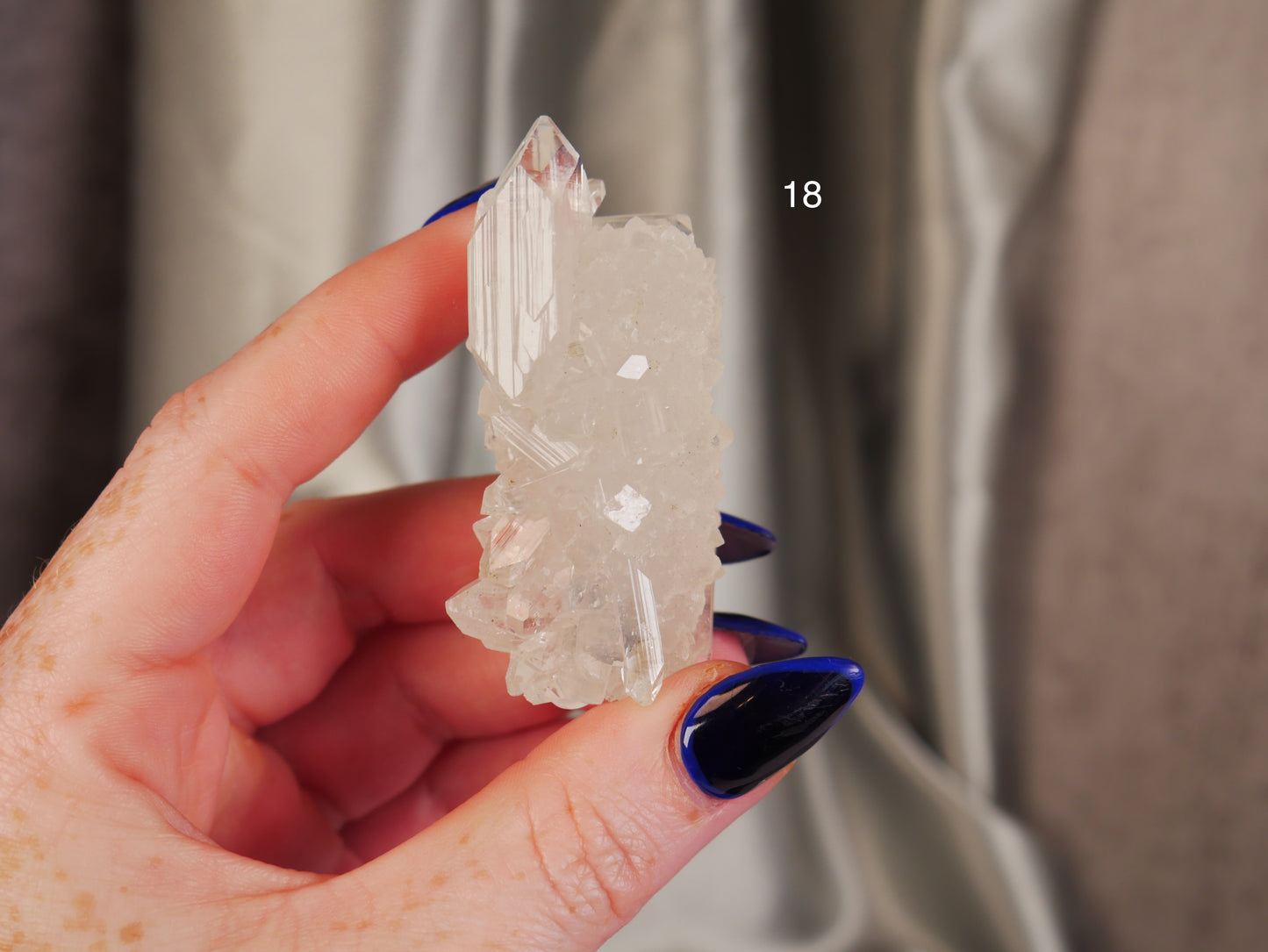 Diamond Apophyllite [various; $10-19]
