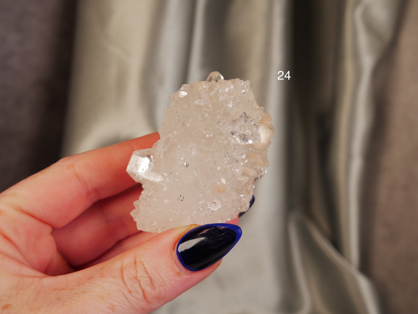 Diamond Apophyllite [various; $10-19]