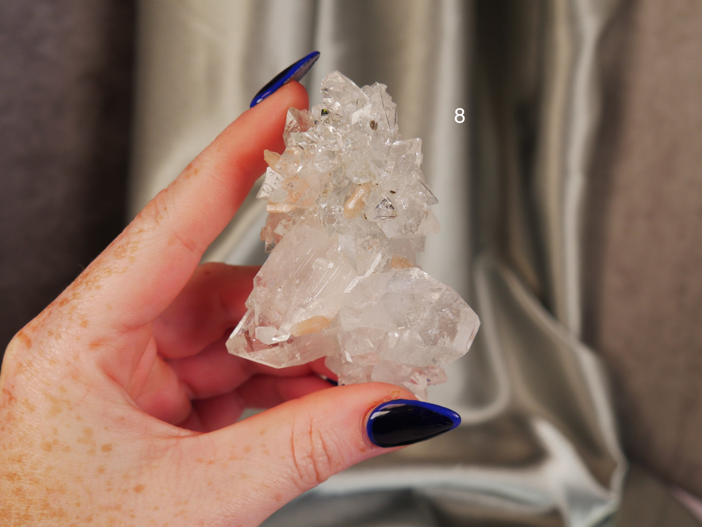 Diamond Apophyllite [various; $20-29]