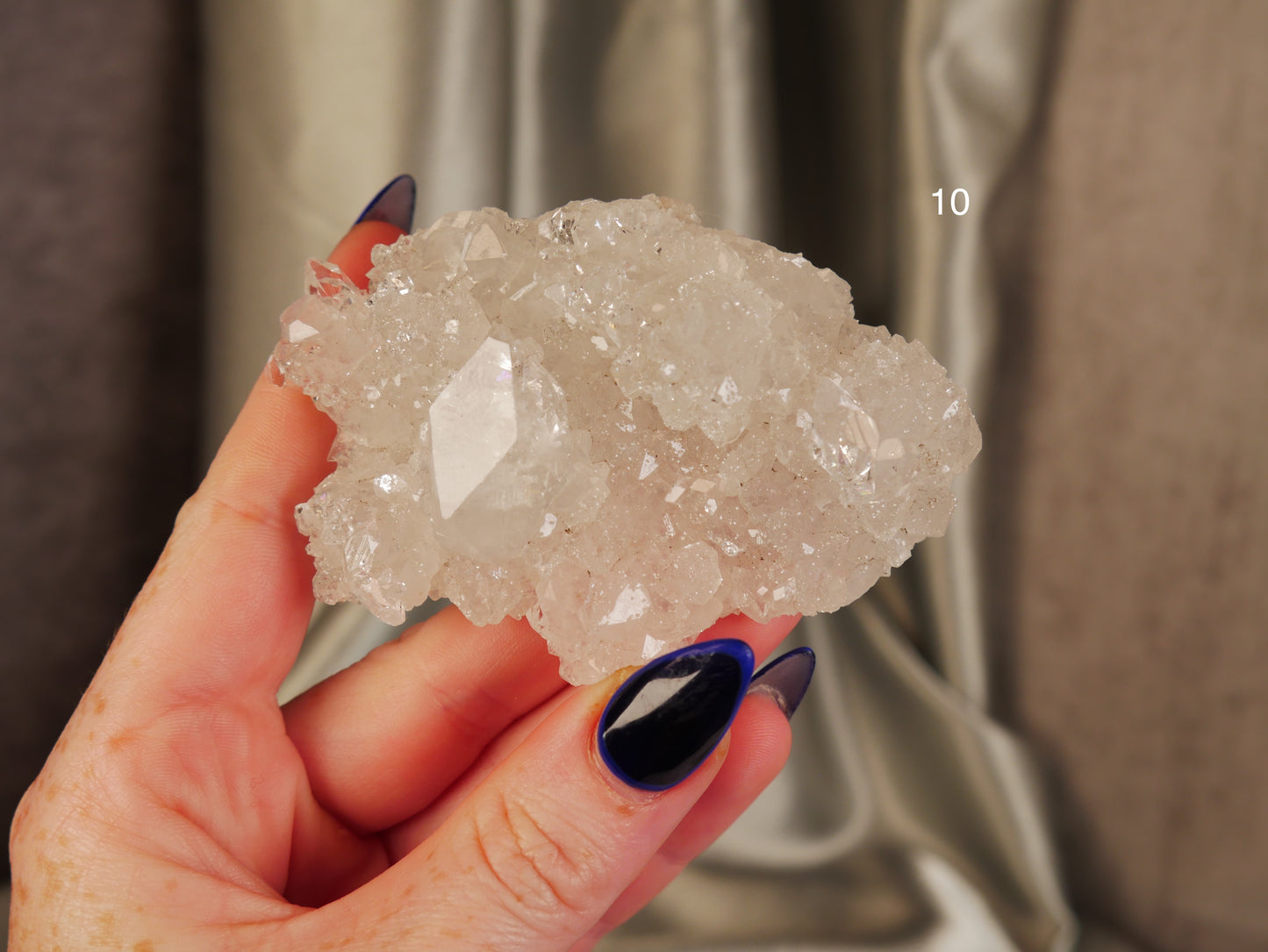 Diamond Apophyllite [various; $20-29]