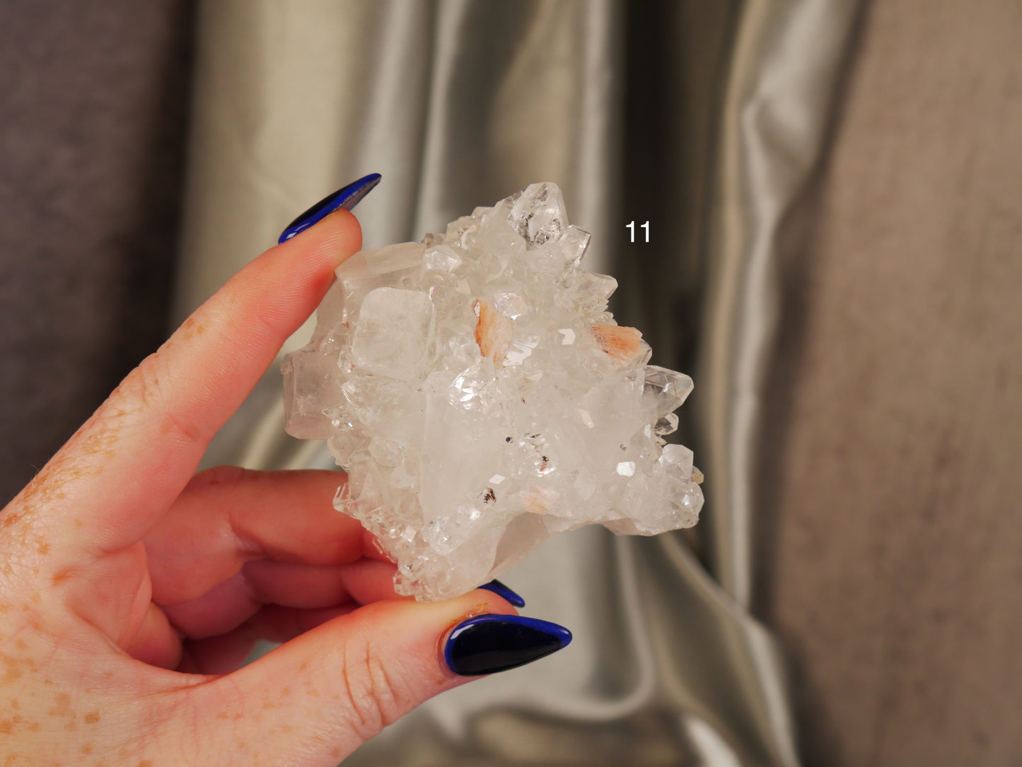 Diamond Apophyllite [various; $20-29]