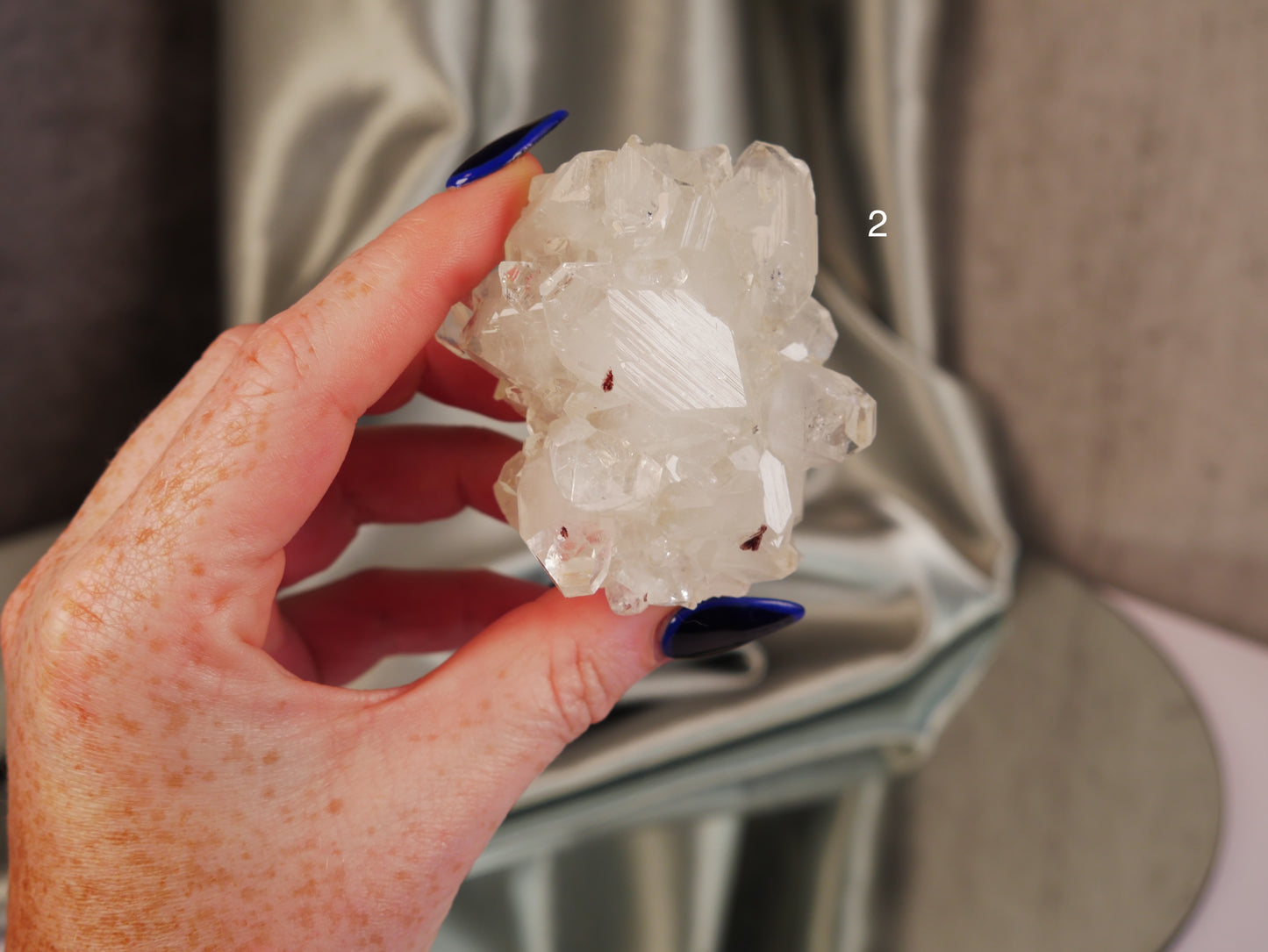 Diamond Apophyllite [various; $30-39]