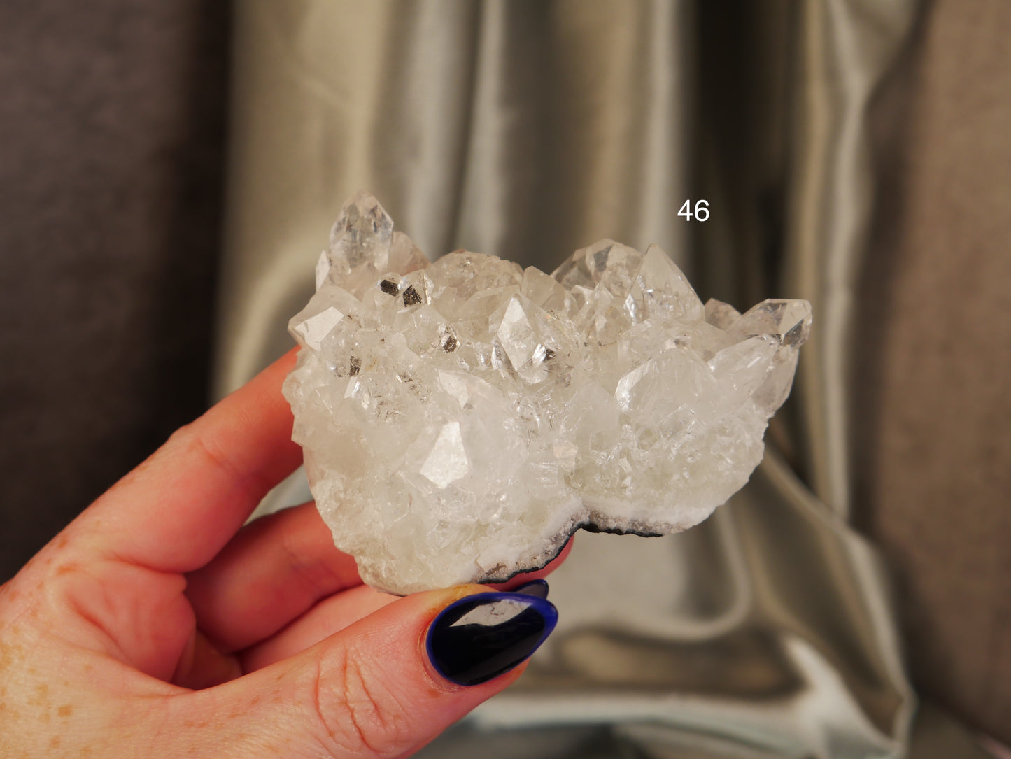 Diamond Apophyllite [various; $30-39]