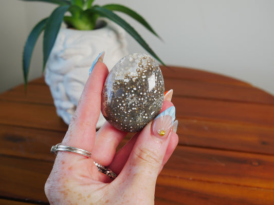Ocean Jasper Palm Stone