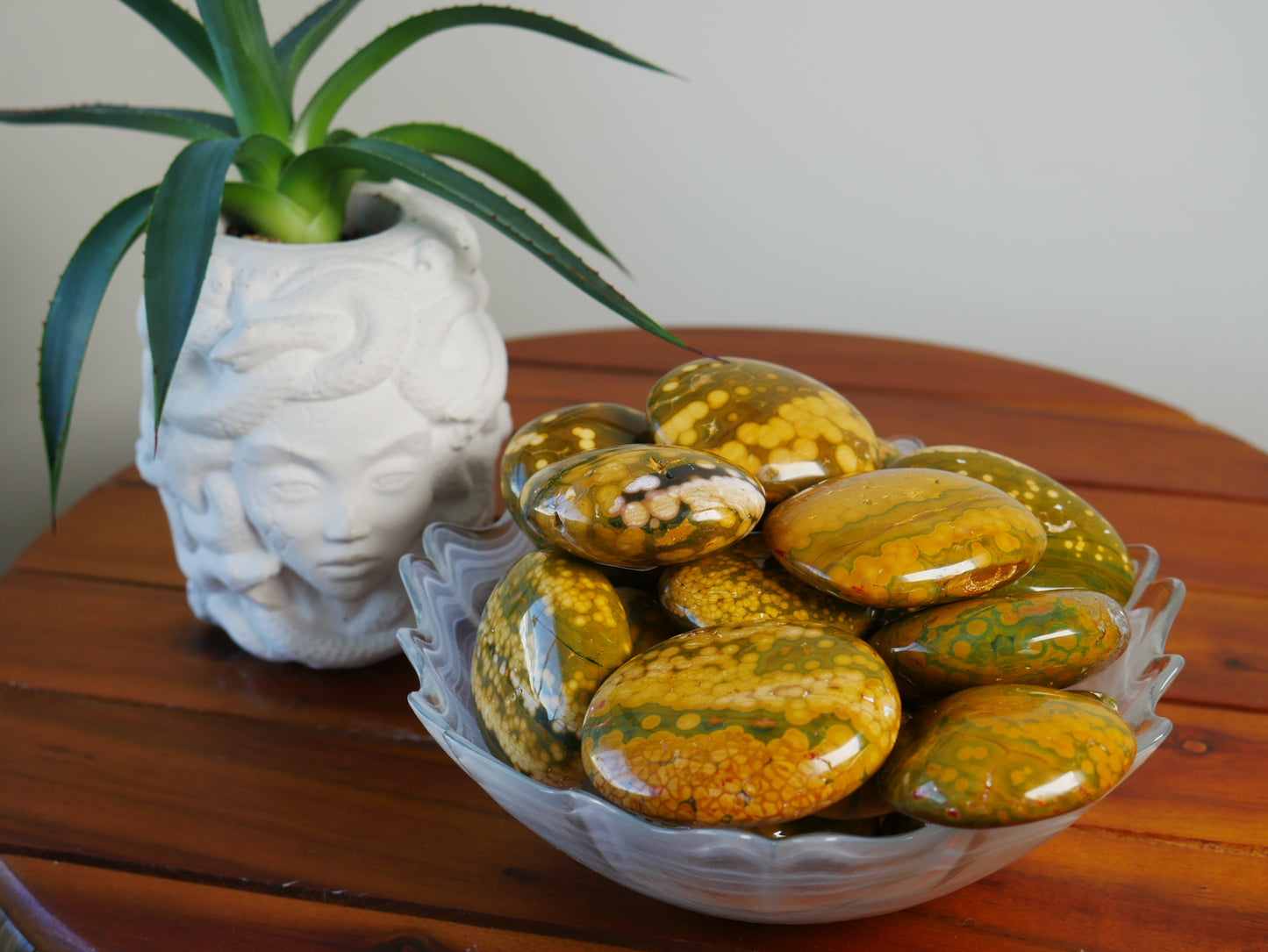 Kabamby Ocean Jasper Palm Stone [various]