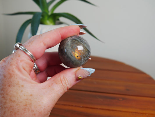 Labradorite Mini Sphere - 15F