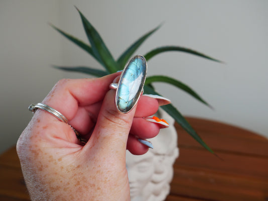 Labradorite Ring