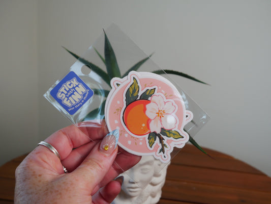 Orange Sticker