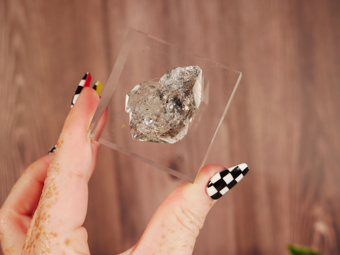 Herkimer Diamond with Marcasite #3