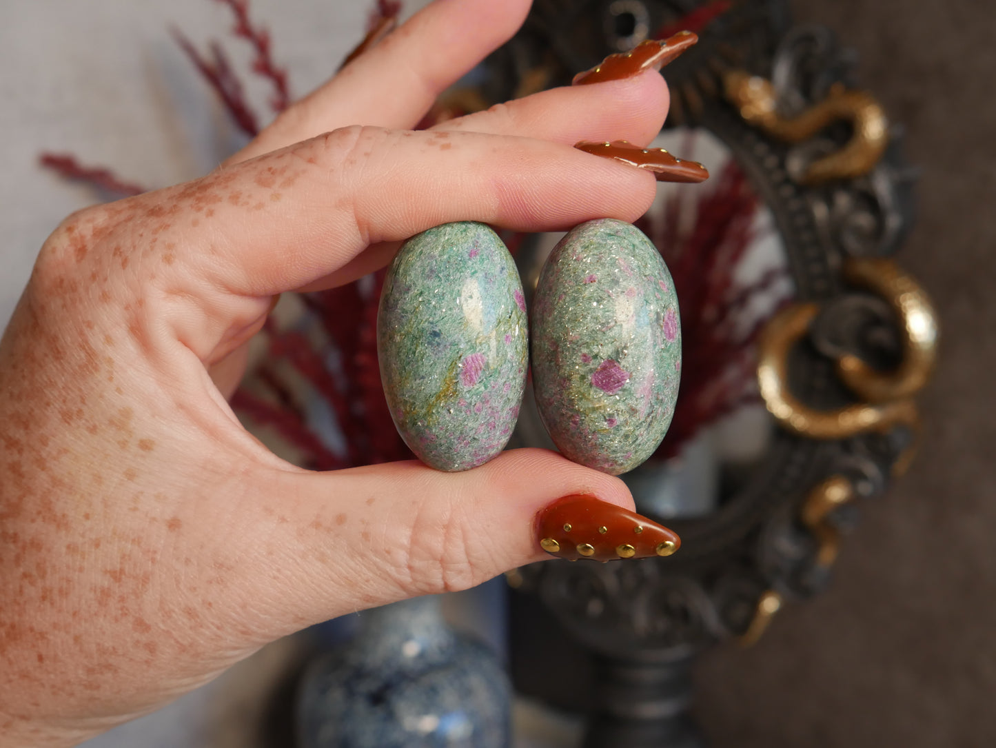 Ruby in Feuschite Shiva