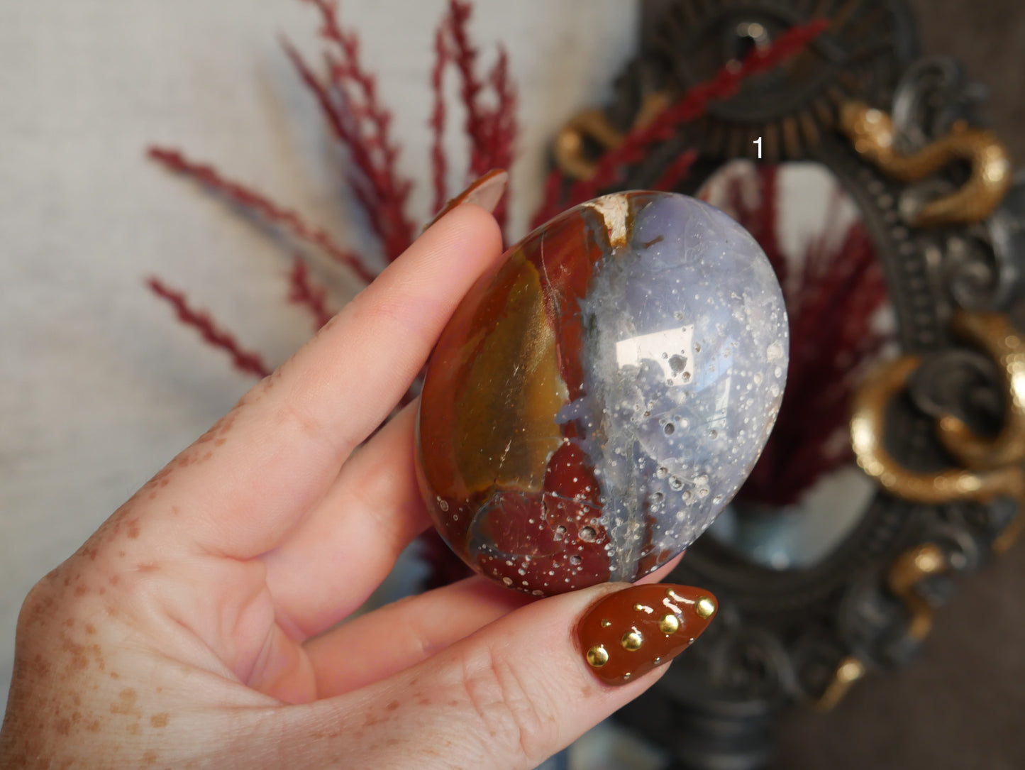 Indonesian Jasper Palm Stone [various]