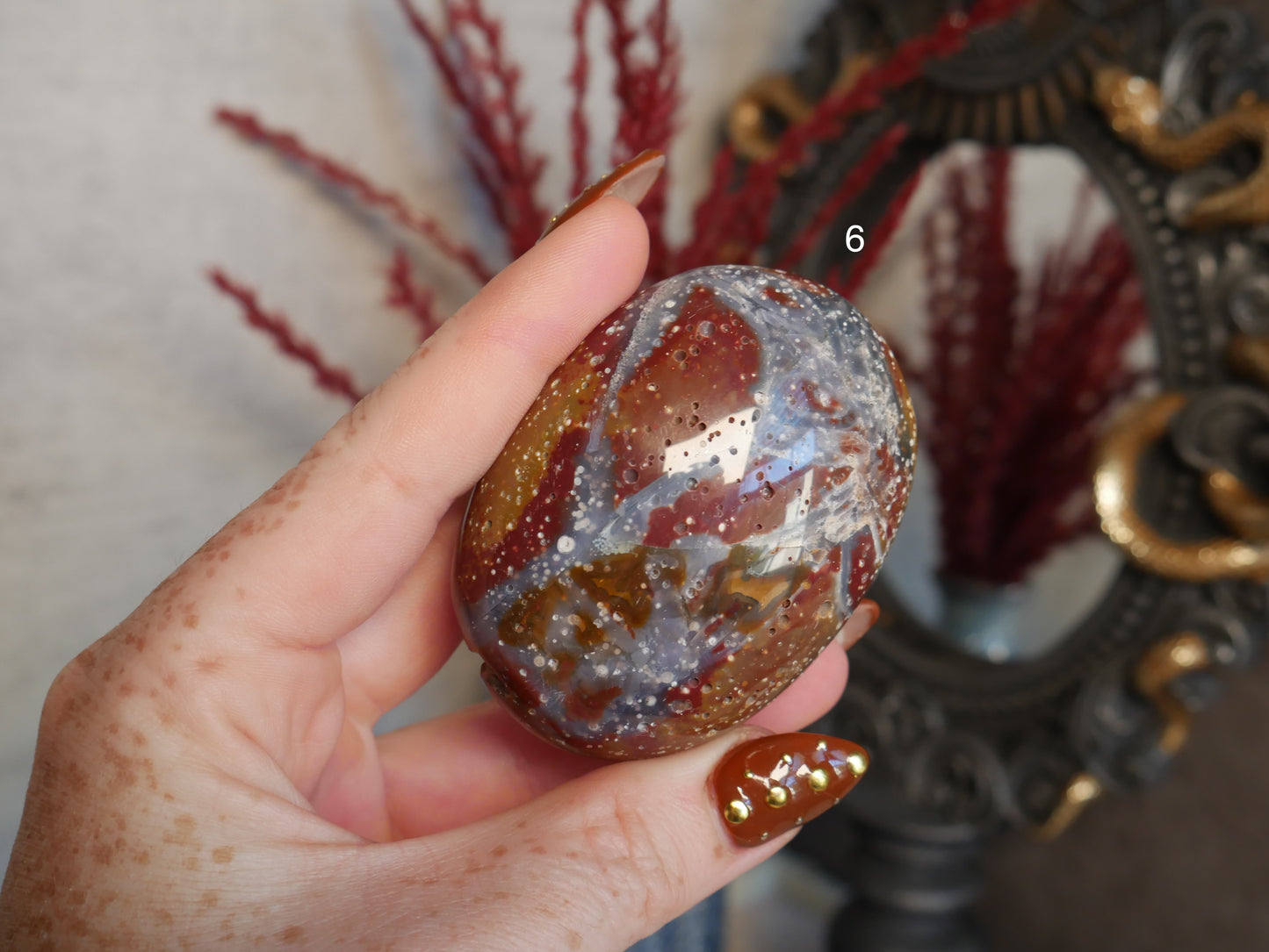 Indonesian Jasper Palm Stone [various]