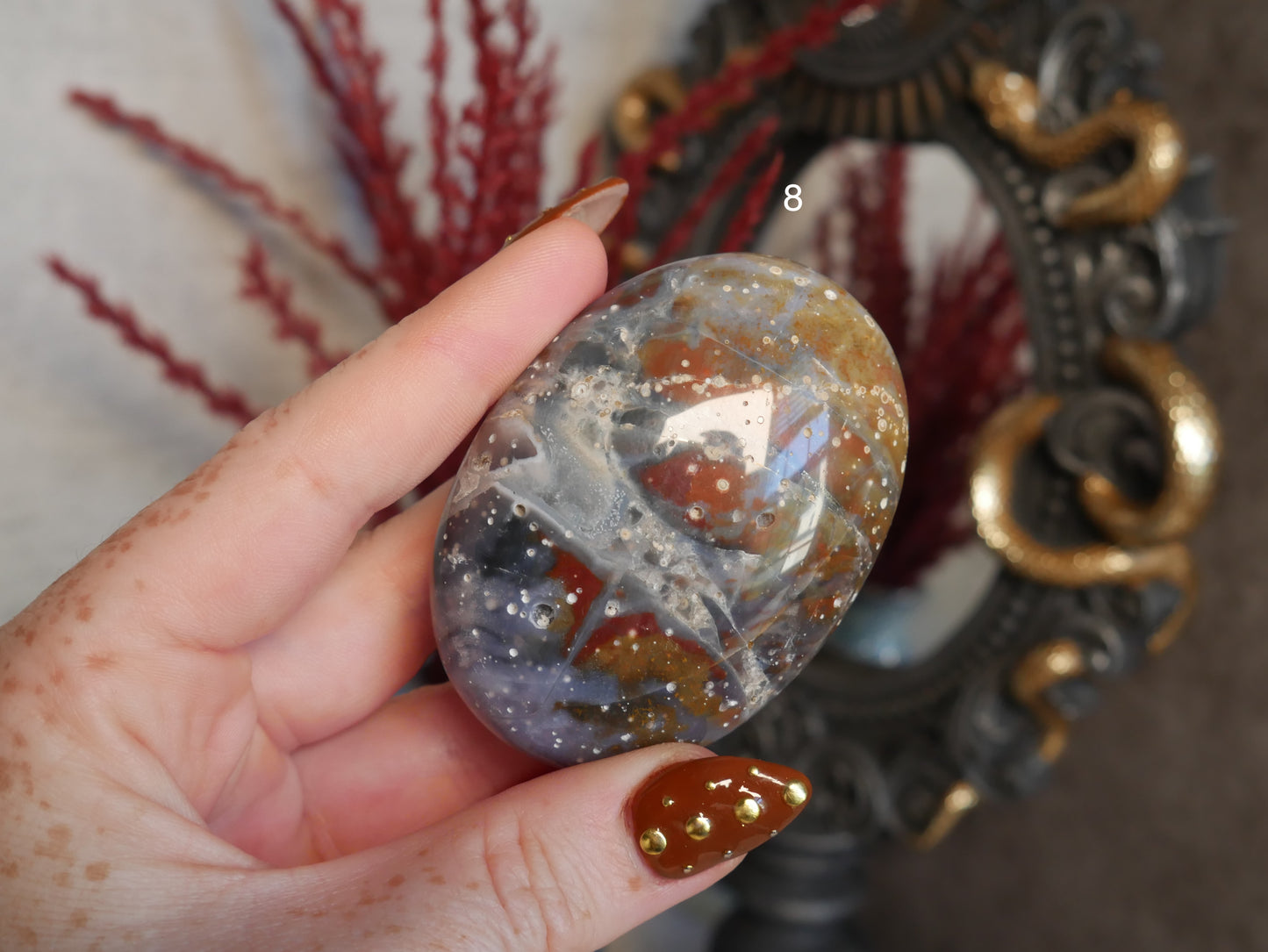 Indonesian Jasper Palm Stone [various]