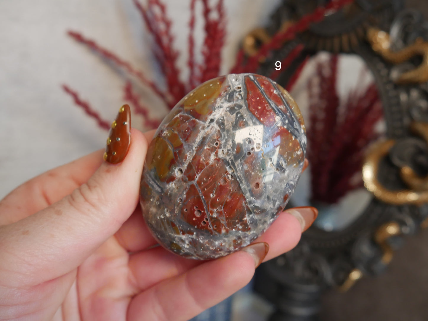 Indonesian Jasper Palm Stone [various]