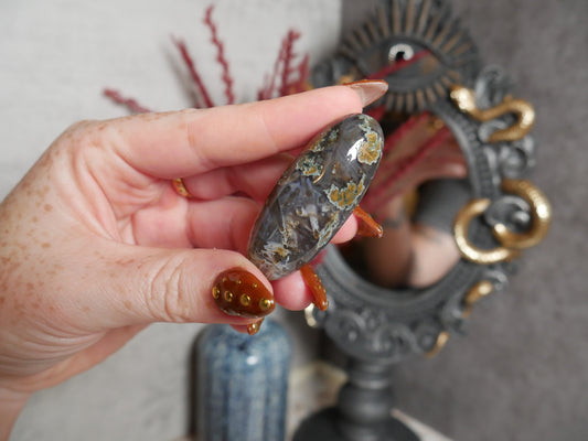 Turkish Stick Agate Shiva #1