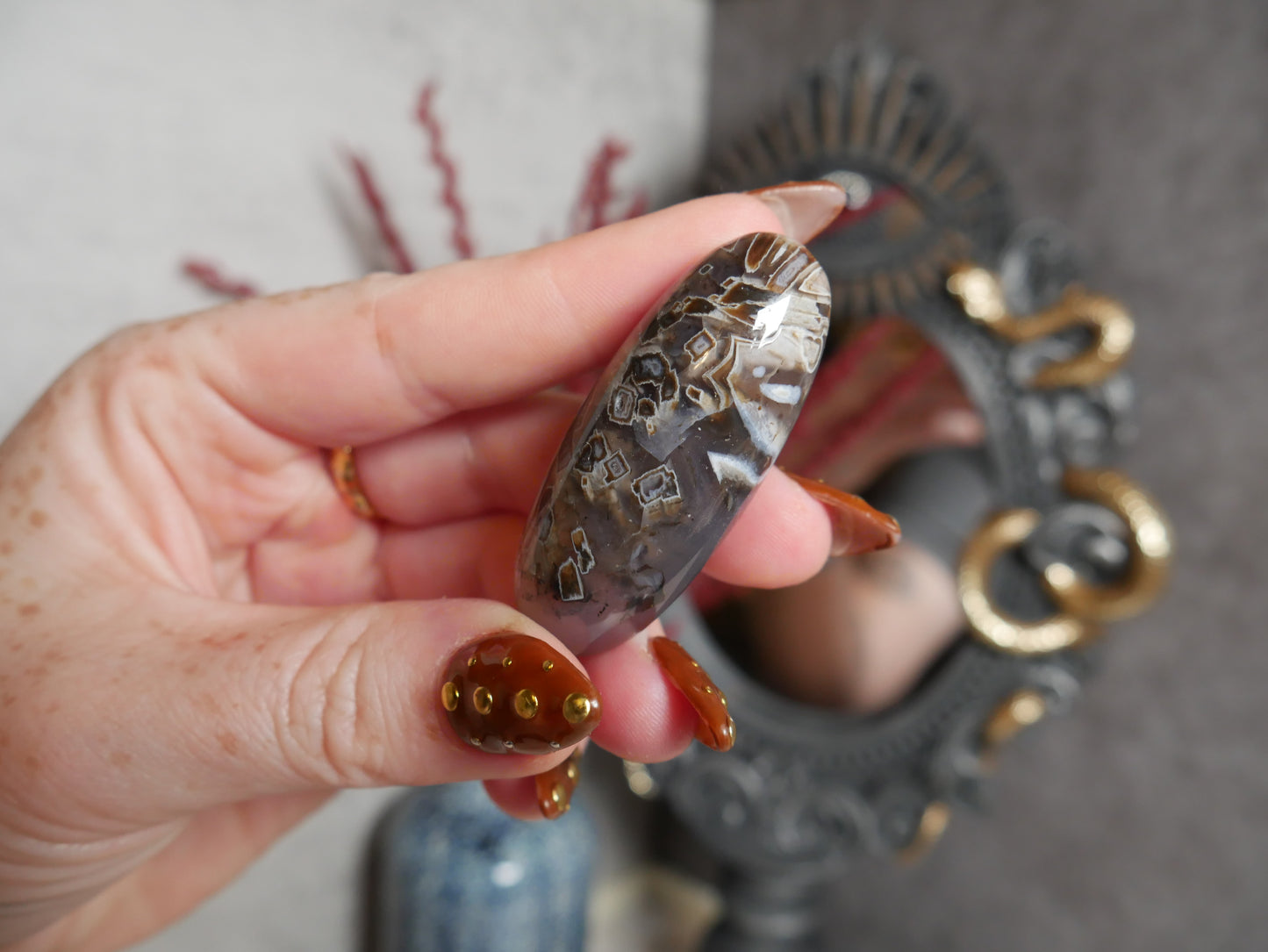 Turkish Stick Agate Shiva #3