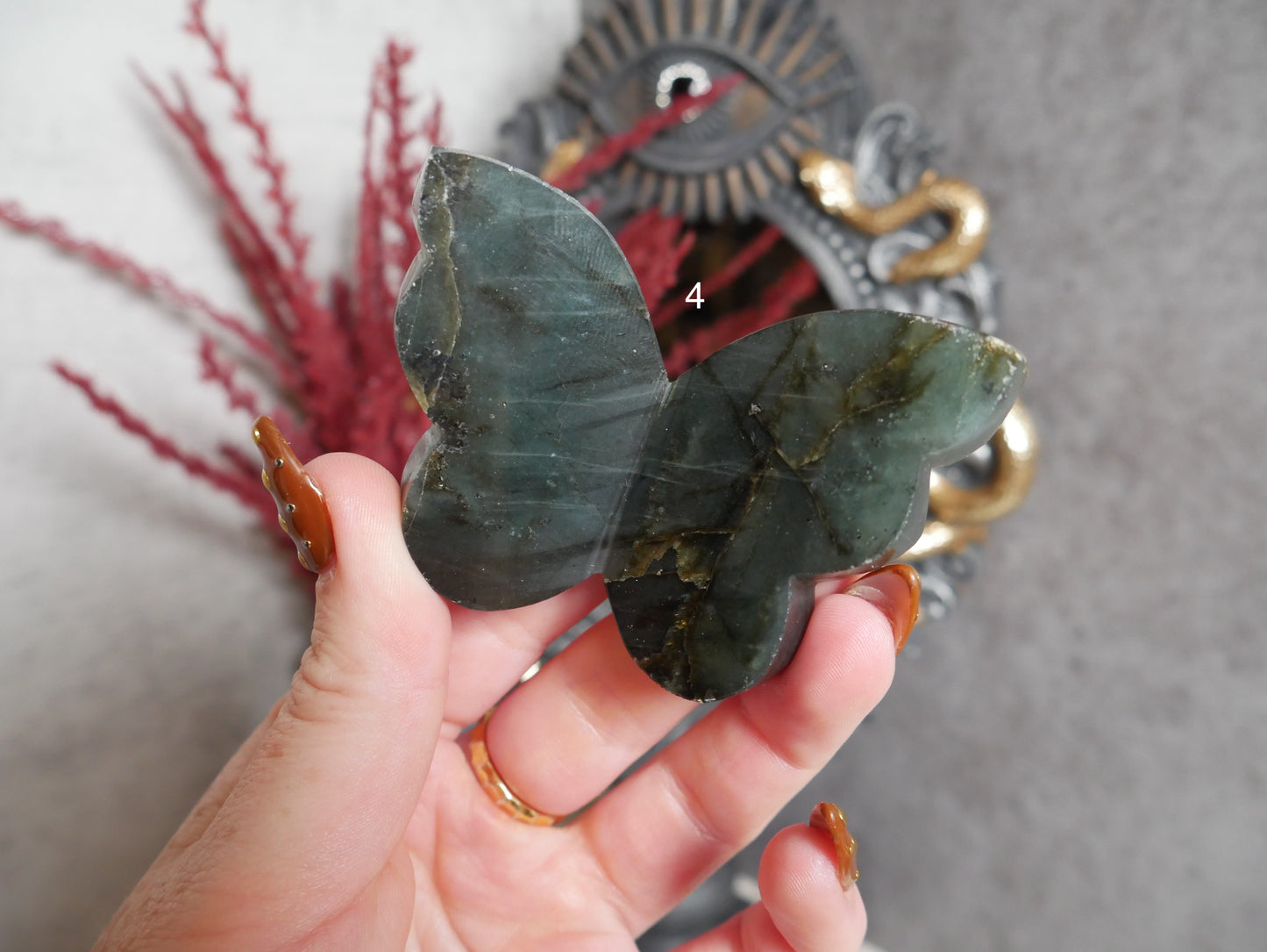 Labradorite 3D Butterflies [various]