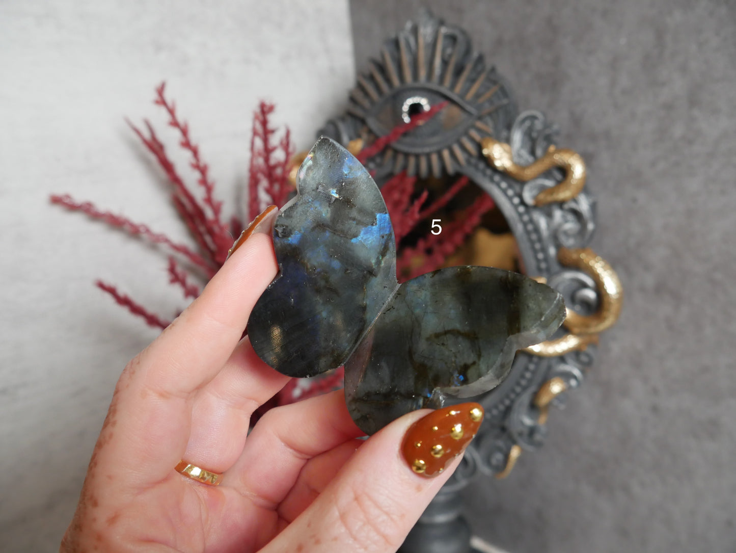 Labradorite 3D Butterflies [various]