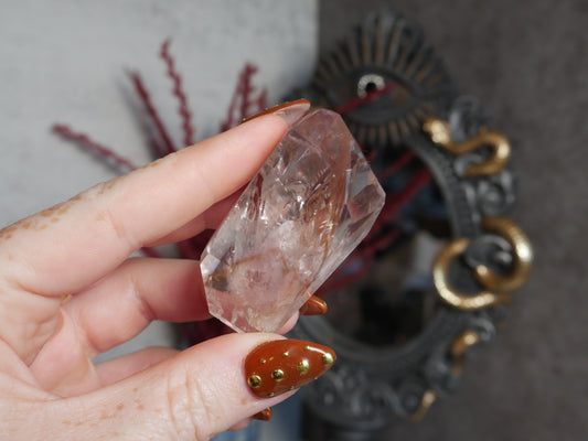 Amethyst with Powellite Freeform