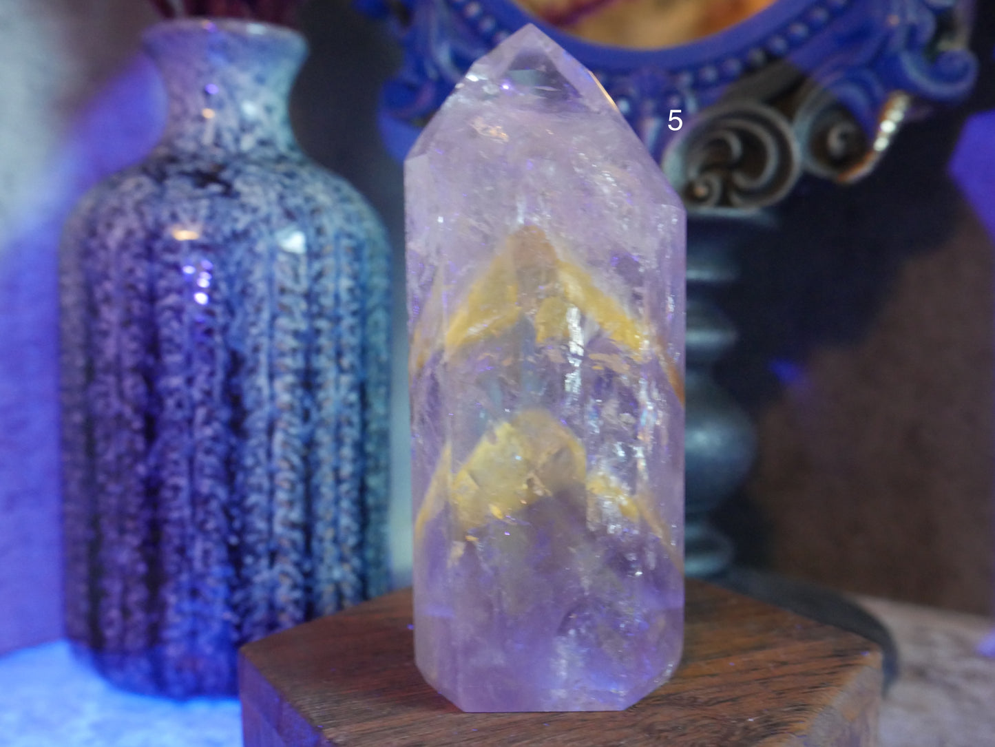 Amethyst with Powellite Towers [various] 1-20